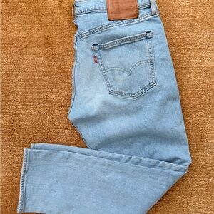 Levi's Sky Blue Straight Men's Jeans